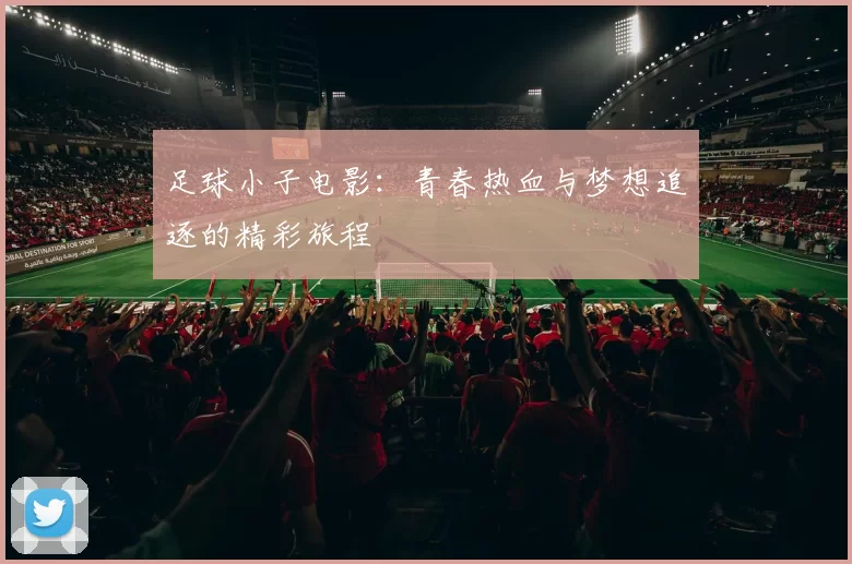 足球小子电影：青春热血与梦想追逐的精彩旅程